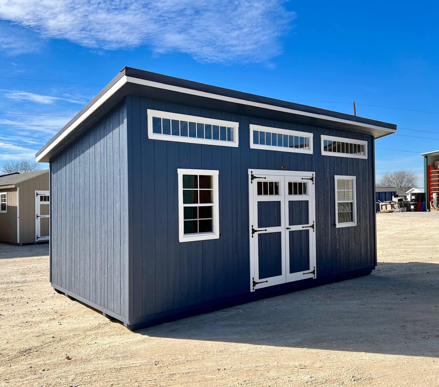 10x20 Studio Shed - Lone Star Structures