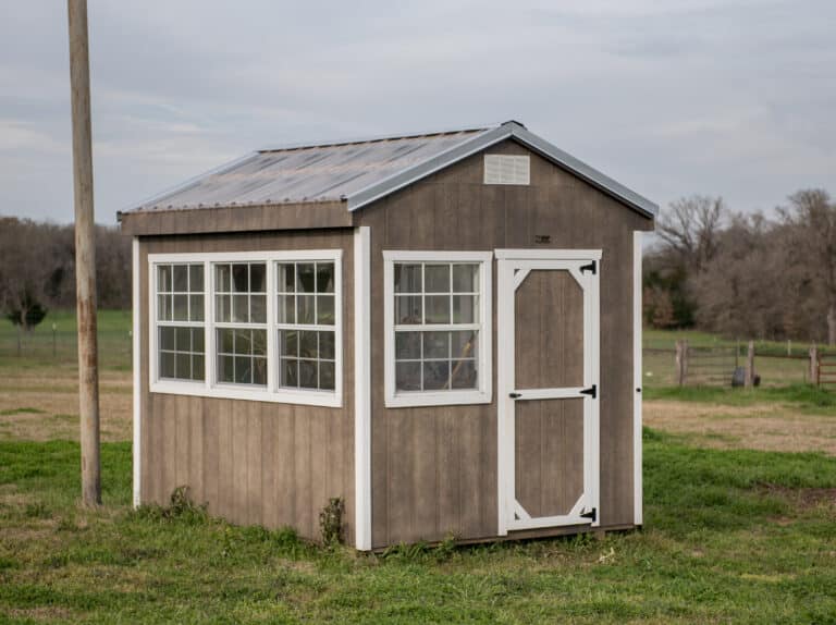backyard portable greenhouse shed