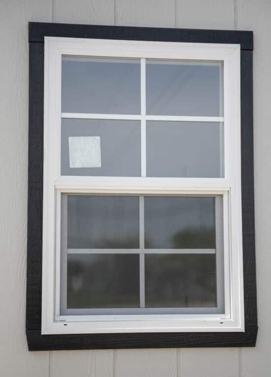 24x36 vinyl window on shed for sale in texas