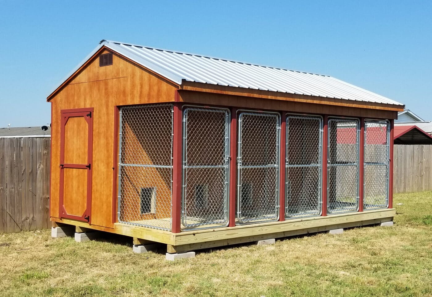 large outdoor dog kennel for sale in texas