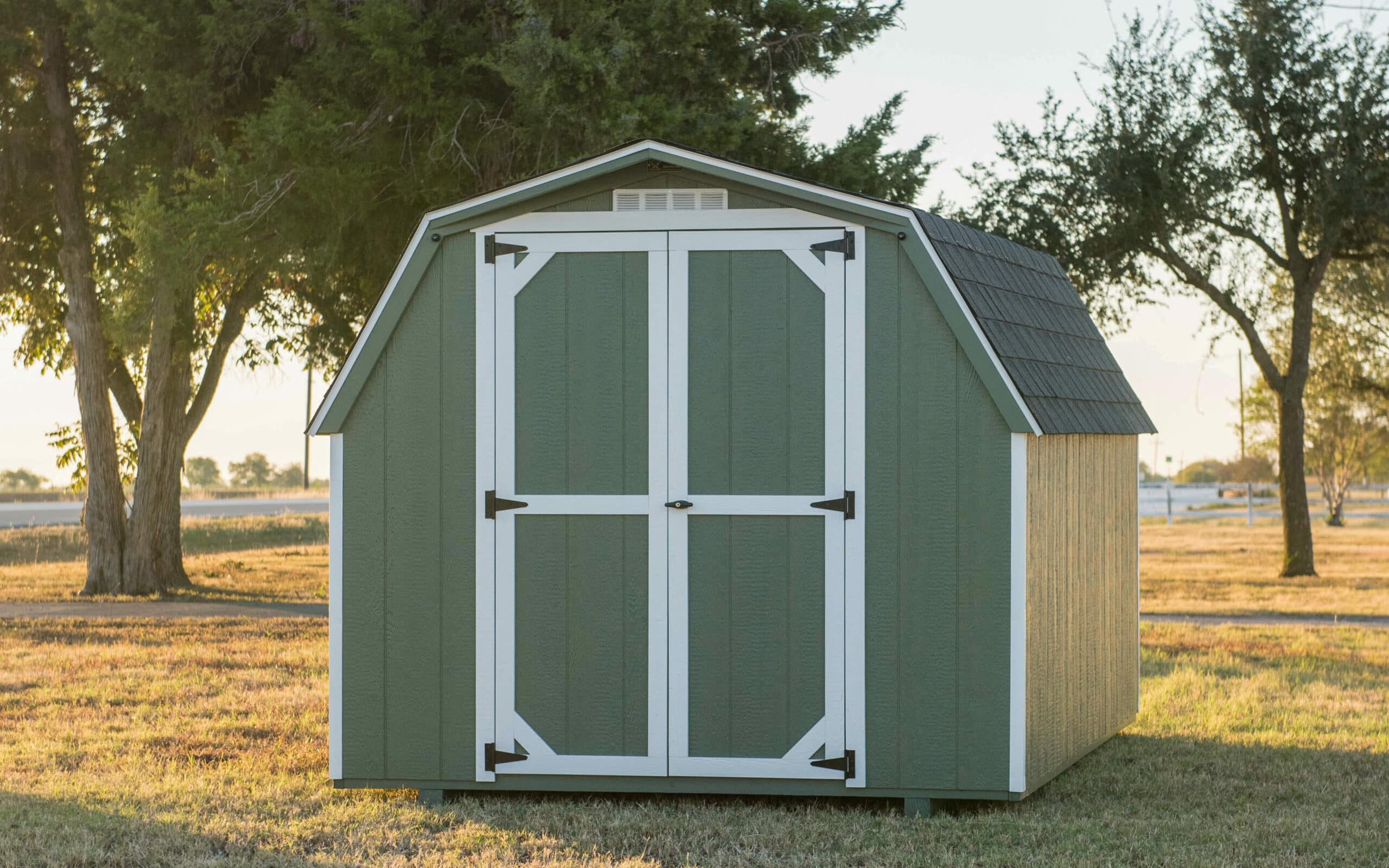mini barn storage building for sale in central texas
